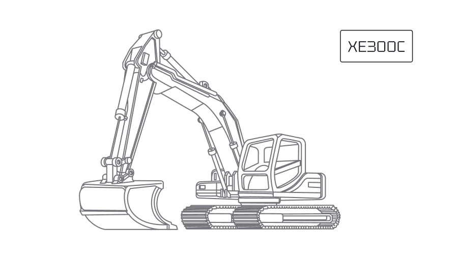 Экскаватор XCMG XE300C