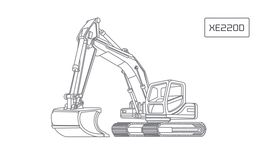 Экскаватор XCMG XE220D